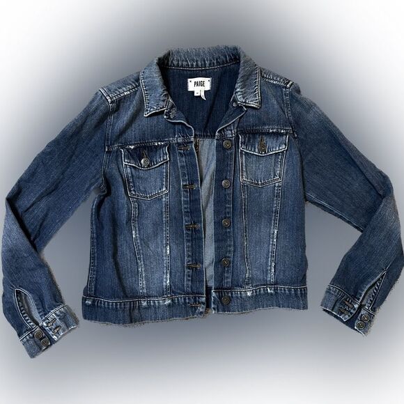 PAIGE Jackets & Blazers - PAIGE Classic Blue Denim Jacket